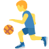 Man Bouncing Ball emoji, Twitter / X, Twemoji 14