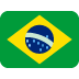Flag: Brazil emoji, Twitter / X, Twemoji 15