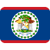 Flag: Belize emoji, Twitter / X, Twemoji 15