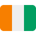 Flag: Côte D’Ivoire emoji, Twitter / X, Twemoji 15