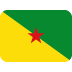 Flag: French Guiana emoji, Twitter / X, Twemoji 15