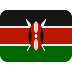 Flag: Kenya emoji, Twitter / X, Twemoji 15