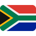 Flag: South Africa emoji, Twitter / X, Twemoji 15