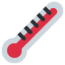 Thermometer emoji, Twitter / X, Twemoji 15