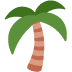Palm Tree emoji, Twitter / X, Twemoji 15
