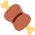 Meat on Bone emoji, Twitter / X, Twemoji 15