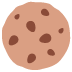 Cookie emoji, Twitter / X, Twemoji 15