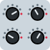 Control Knobs emoji, Twitter / X, Twemoji 15