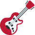 Guitar emoji, Twitter / X, Twemoji 15