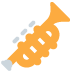 Trumpet emoji, Twitter / X, Twemoji 15