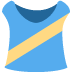 Running Shirt emoji, Twitter / X, Twemoji 15