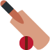 Cricket Game emoji, Twitter / X, Twemoji 15