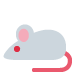 Mouse emoji, Twitter / X, Twemoji 15