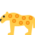 Leopard emoji, Twitter / X, Twemoji 15