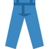 Jeans emoji, Twitter / X, Twemoji 15