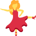 Woman Dancing emoji, Twitter / X, Twemoji 15