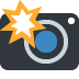 Camera with Flash emoji, Twitter / X, Twemoji 15