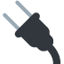 Electric Plug emoji, Twitter / X, Twemoji 15
