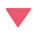 Red Triangle Pointed Down emoji, Twitter / X, Twemoji 15