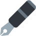 Fountain Pen emoji, Twitter / X, Twemoji 15