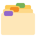 Card Index Dividers emoji, Twitter / X, Twemoji 15