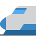 Bullet Train emoji, Twitter / X, Twemoji 15
