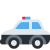 Police Car emoji, Twitter / X, Twemoji 15