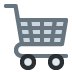 Shopping Cart emoji, Twitter / X, Twemoji 15