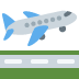 Airplane Departure emoji, Twitter / X, Twemoji 15