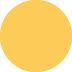 Yellow Circle emoji, Twitter / X, Twemoji 15