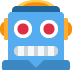 Robot emoji, Twitter / X, Twemoji 15