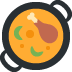 Shallow Pan of Food emoji, Twitter / X, Twemoji 15