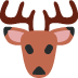 Deer emoji, Twitter / X, Twemoji 15