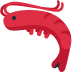 Shrimp emoji, Twitter / X, Twemoji 15