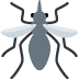 Mosquito emoji, Twitter / X, Twemoji 15