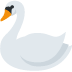 Swan emoji, Twitter / X, Twemoji 15