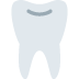 Tooth emoji, Twitter / X, Twemoji 15
