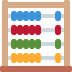 Abacus emoji, Twitter / X, Twemoji 15