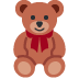 Teddy Bear emoji, Twitter / X, Twemoji 15