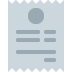 Receipt emoji, Twitter / X, Twemoji 15