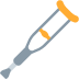 Crutch emoji, Twitter / X, Twemoji 15