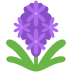 Hyacinth emoji, Twitter / X, Twemoji 15