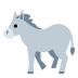 Donkey emoji, Twitter / X, Twemoji 15
