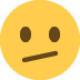 Face With Diagonal Mouth emoji, Twitter / X, Twemoji 15
