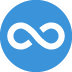 Infinity emoji, Twitter / X, Twemoji 15