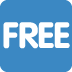 Free Button emoji, Twitter / X, Twemoji 16