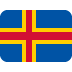 Flag: Åland Islands emoji, Twitter / X, Twemoji 16