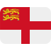Flag: Sark emoji, Twitter / X, Twemoji 16