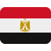 Flag: Egypt emoji, Twitter / X, Twemoji 16