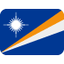 Flag: Marshall Islands emoji, Twitter / X, Twemoji 16